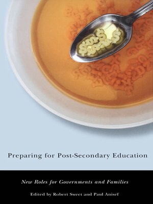 cover image of Preparing for Post-Secondary Education